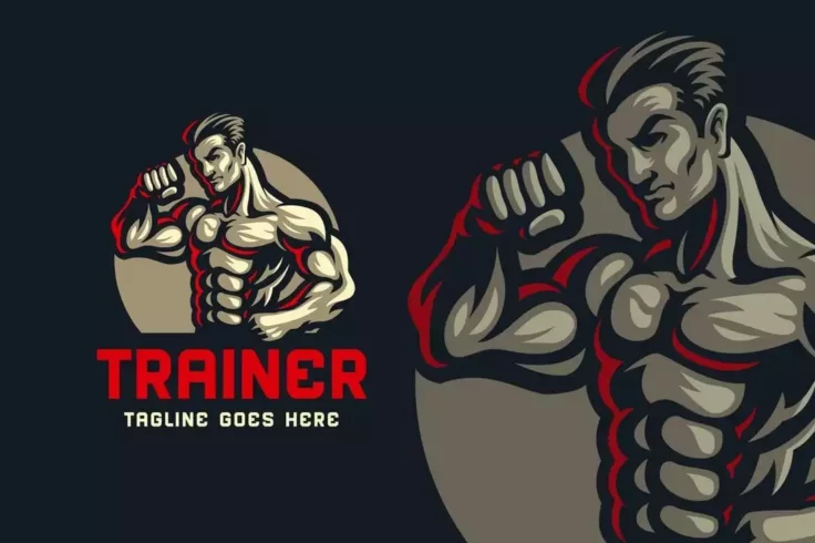View Information about Body Builder & Gym Logo Template